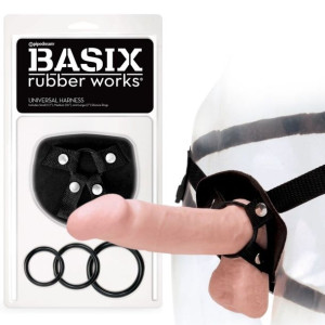BRW Universal Harness Uniwersalna uprząż do Strap-On, Czarna