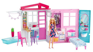 Barbie - Przytulny Domek Z Lalka - Fxg55