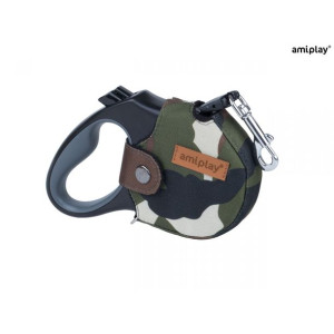 Amiplay Smycz Automatyczna Infini Adventure Moro 5M - 15 Kg Rozmiar M