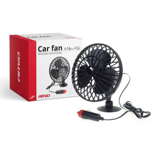 Wentylator, wiatrak samochodowy z przyssawką miniFAN 12V
