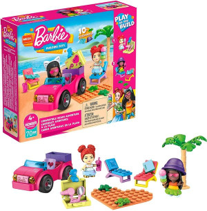 Barbie - Plażowanie W Malibu - Klocki Barbie - Mega Bloks - Gwr79