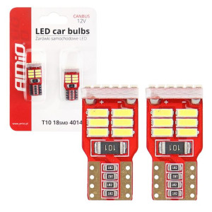 Zarówki LED CANBUS 18SMD W5W White 12V