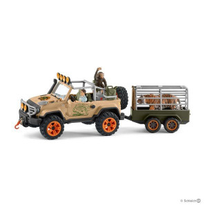 Schleich 42410 Pojazd Terenowy Z Wyciągarką