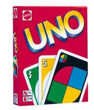 Mattel W2085 Karty Uno