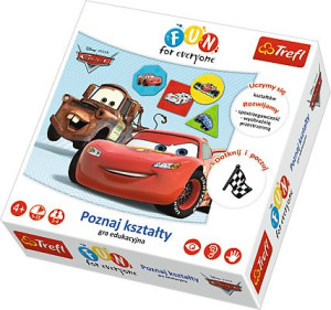 Poznaj Kształty Cars 24001 Trefl
