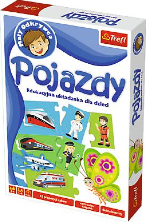 Pojazdy Mały Odkrywca 01596 Trefl