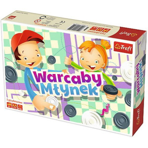 Warcaby Młynek Ilustrowany 01622 Trefl