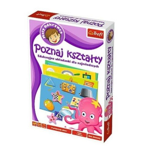 Mały Odkrywca Poznaj Kształty 01612 Trefl