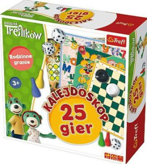 Rodzina Treflików Kalejdoskop 25 Gier 01678 Trefl