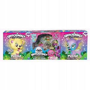 Spin 6044752 Hatchimals Zestaw 3 Gier