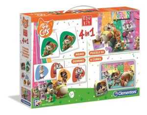 Clementoni 18047 Edukit 4w1 44 Cats