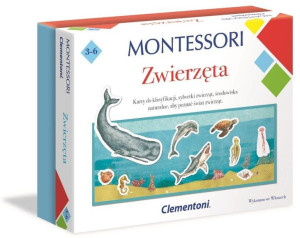 Clementoni 50646 Montessori Zwierzęta