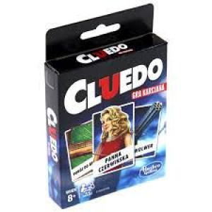 Hasbro E7589 Cluedo Karciana