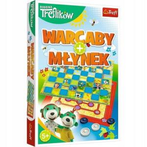 Warcaby + Młynek Treflik 01920 Trefl