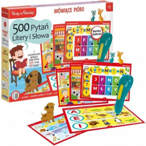 Clementoni 50655 Mówiące Pióro 500 Pytań
