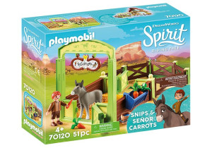 Playmobil 70120 Boks Stajenny Snips I Pan Marchewka