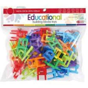 Askato Educational Klocki Krzesła 02146