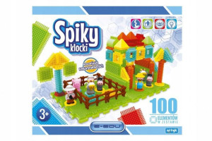 Klocki Spiky farma 100 elementów 52603