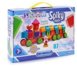 Klocki Spiky Pociąg 87 elementów 28981