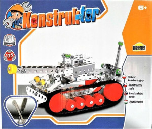 Klocki konstrukcyjne czołg 02410
