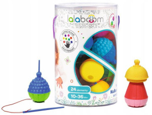 Lalaboom 61078 Kulko Klocki 24 Sztuk