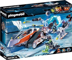 Playmobil 70230 Spy Team pojazd gąsienicowy