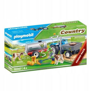 Playmobil 70367 traktor ze zbiornikiem na wodę