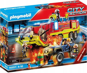 Playmobil 70557 akcja straży pożarnej z pojazdem gaśniczym