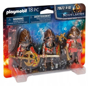 Playmobil 70672 trzech wojowników Burnham
