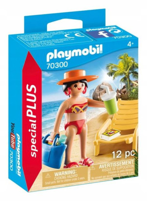 Playmobil 70300 urlopowiczka z leżakiem