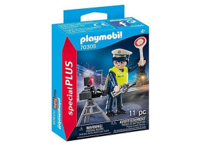 Playmobil 70305 policjant z radarem