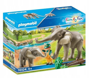 Playmobil 70324 słonie na wybiegu