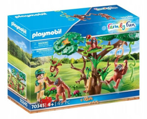 Playmobil 70345 orangutany na drzewie