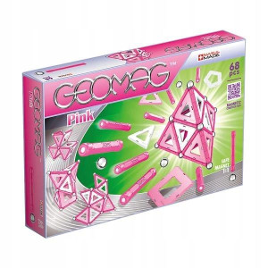Geomag G342 pink panels klocki magnetyczne 68 el