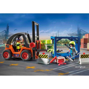Playmobil 70772 Wózek Widłowy Z Ładunkiem