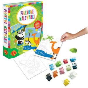 Alexander Piaskowe Malowanki Panda 24647