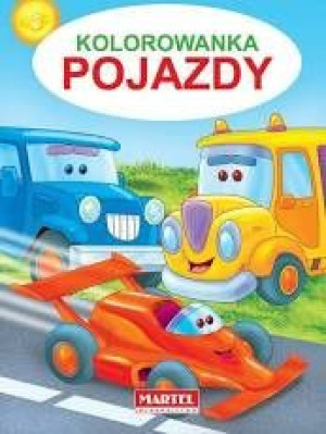 Martel kolorowanka pojazdy 22121