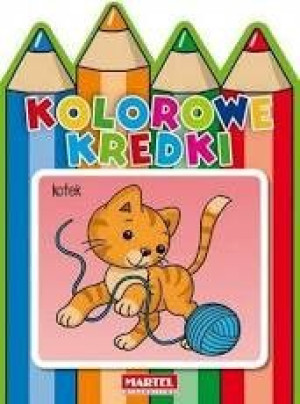 Martel kolorowe kredki kotek 44153