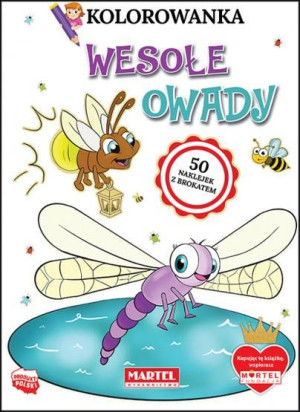 Martel wesołe owady brokat 30559