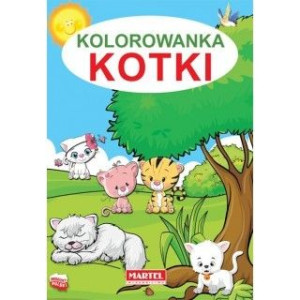 Martel kolorowanka koty 44351