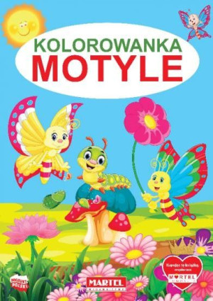 Martel kolorowanka motyle 30122
