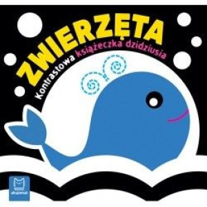 AKSJ 62954 zwierzęta kontrastowa książeczka dzidziusia