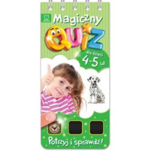 AKSJ magiczny quiz 4-5 lat zielony 66150