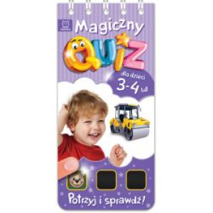 AKSJ magiczny quiz 3-4 lata fioletowy 66136