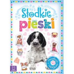 AKSJ minialbum z naklejkami słodkie pieski 64330