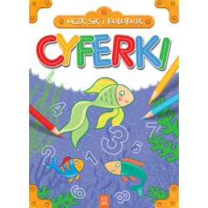 AKSJ uczę się i koloruję cyferki 65825