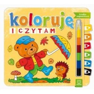 AKSJ koloruje i czytam kredka segmentowa 69571