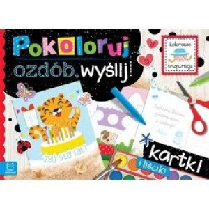AKSJ pokoloruj, ozdób, wyślij kartki i liściki 66709