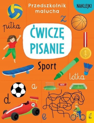 Wilga 76112 przedszkolnik malucha. ćwiczę pisanie sport