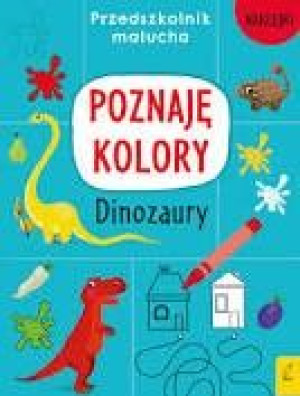 Wilga 72077 przedszkolnik malucha. poznaję kolory dinozaury